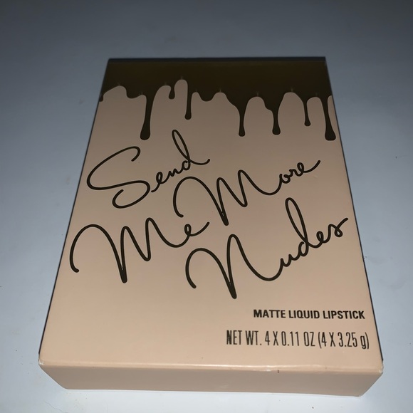 Send Me More Nudes" Matte Liquid Lipstick set from Kylie - Picture 1 of 5